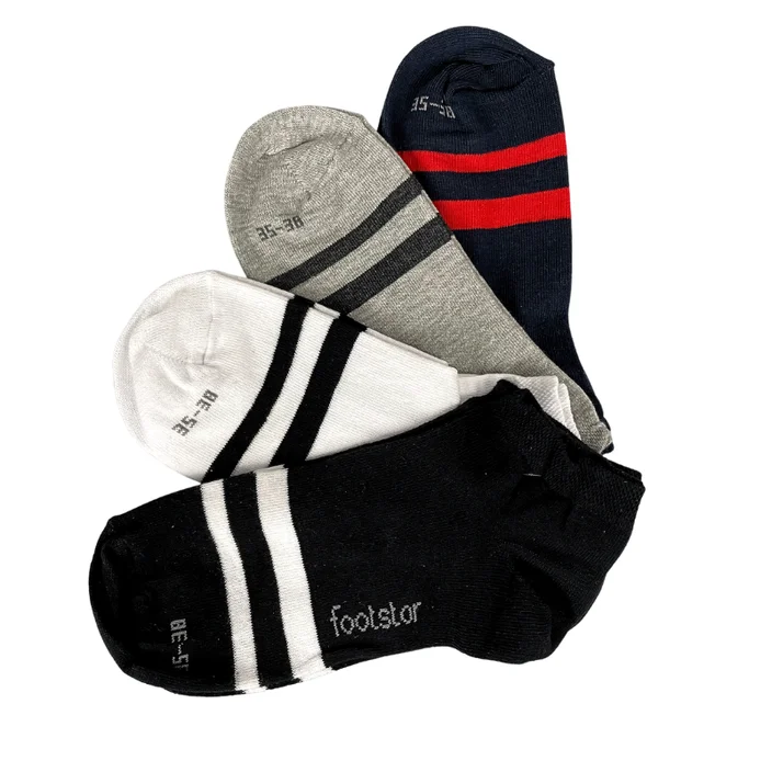 Footstar Ankelstrømper - 4 par