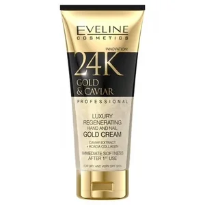 Eveline 24k Gold Caviar Regererende Hånd- & Neglecreme - 100 ml 