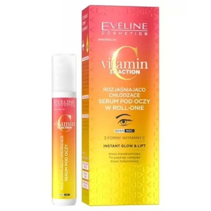 Vitamin C 3x Action Brightening And Cooling Eye Serum Roll-On