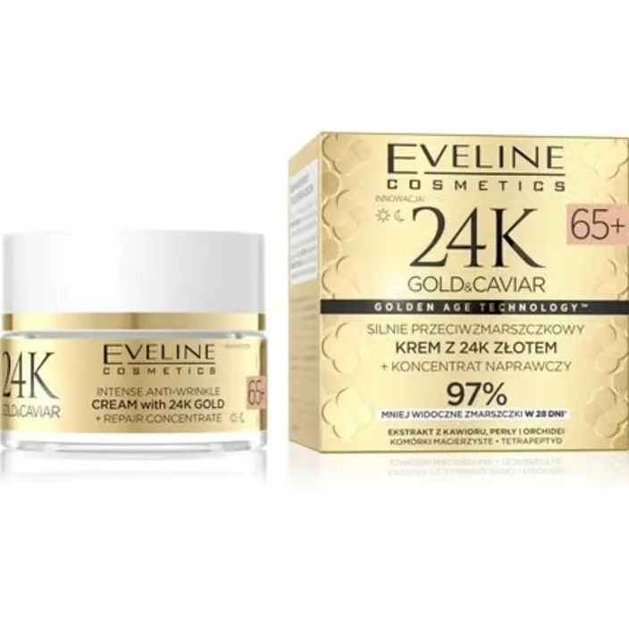 24K Guld & Kaviar Anti-Age Creme