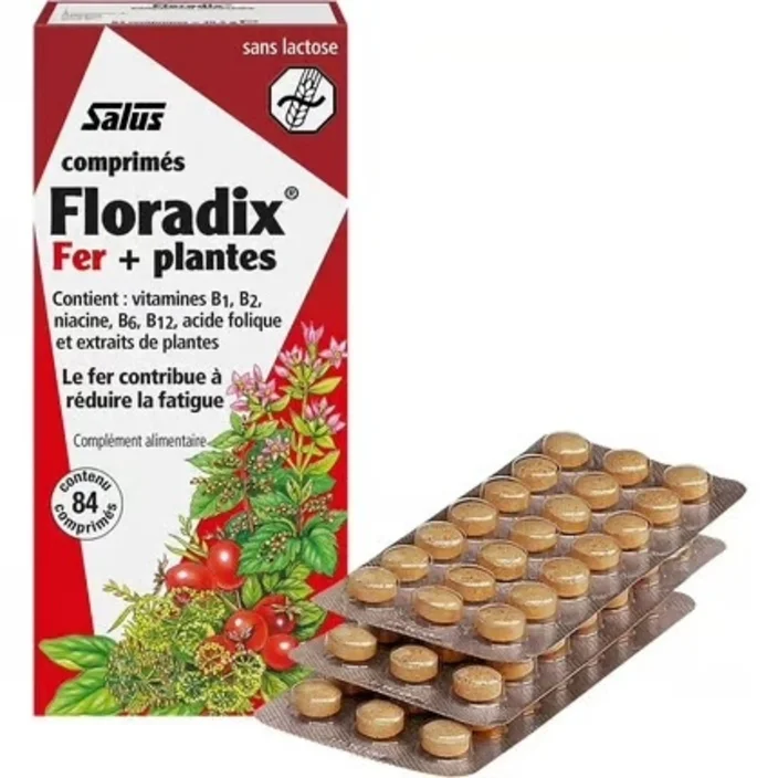 Floradix Jerntabletter - 84 stk