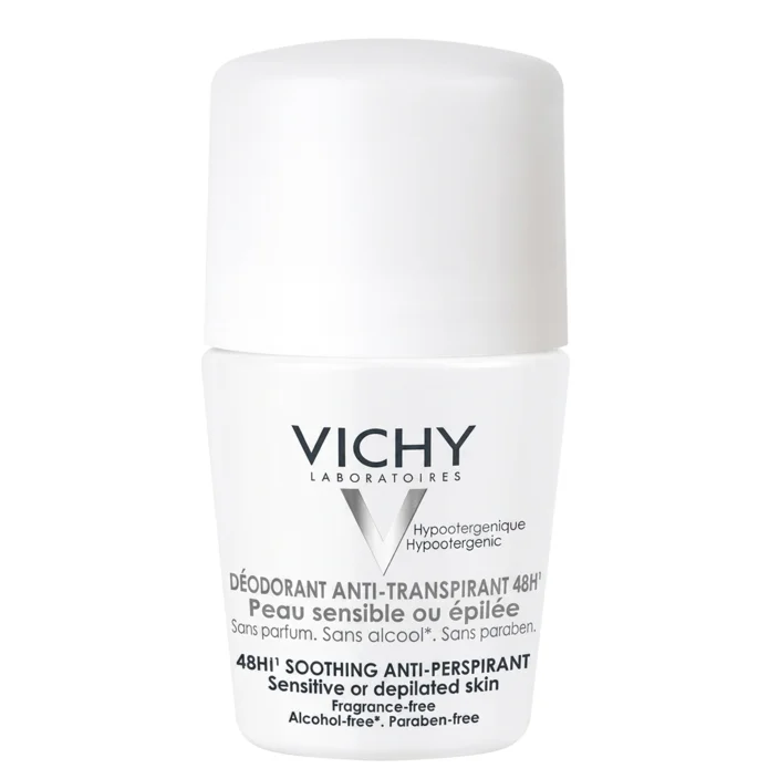 Vichy Antiperspirant Sensitive 48H Deo Roll-On - 50 ml