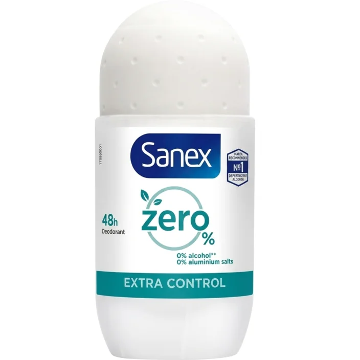Sanex Zero Extra Control Roll-On Deodorant - 50 ml