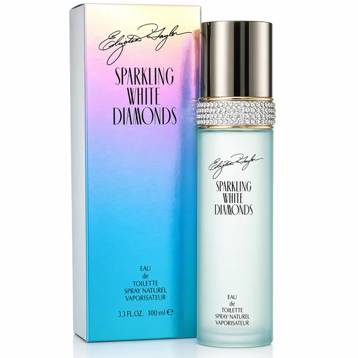 Elizabeth Taylor Sparkling White Diamonds Eau De Toilette - 100 ml
