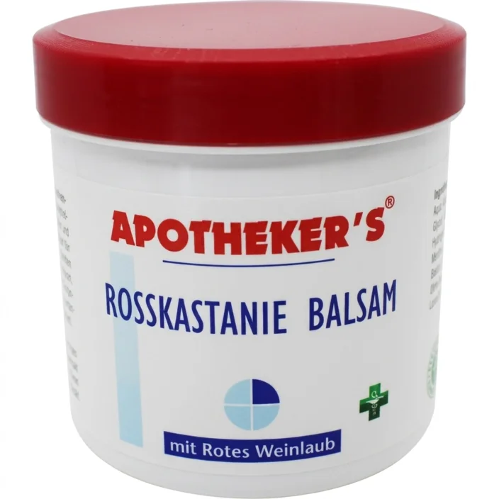 Hestekastanje Balsam med rødvinsblader - 250 ml.
