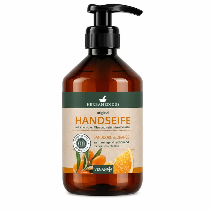 Handtvål med havtorn och apelsin - 500 ml