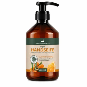 Håndsåpe med havtorn (tindved) og appelsin - 500 ml