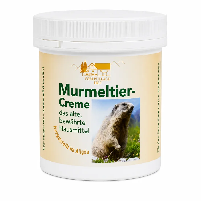 Murmeldyr Creme m. Kamfer og Menthol - 250 ml