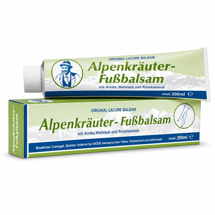 Fotbalsam med alpina örter - 200 ml