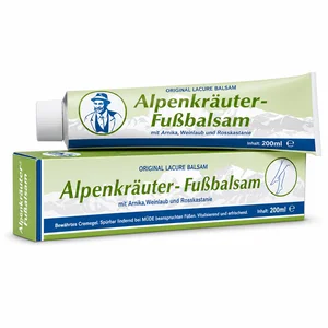 Fotbalsam med alpina örter - 200 ml