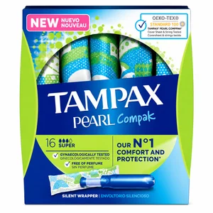 Tampax Pearl Compak - 3 in 1 Super