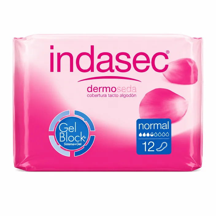 Indasec Discreet Normal - 12 stk