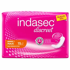 Indasec Discreet Maxi - 15 stk 