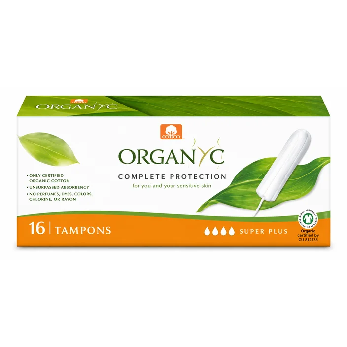 Cotton Organyc Compele Super Plus Protection Tamponer - 15 stk
