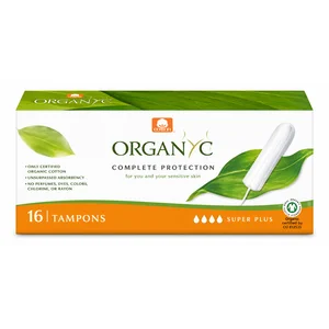 Cotton Organyc Compele Super Plus Protection Tamponer - 15 stk