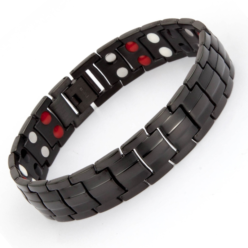 niveau Sway Avenue Køb Titanium Magnet Armbånd. 3000 gauss pr. magnet