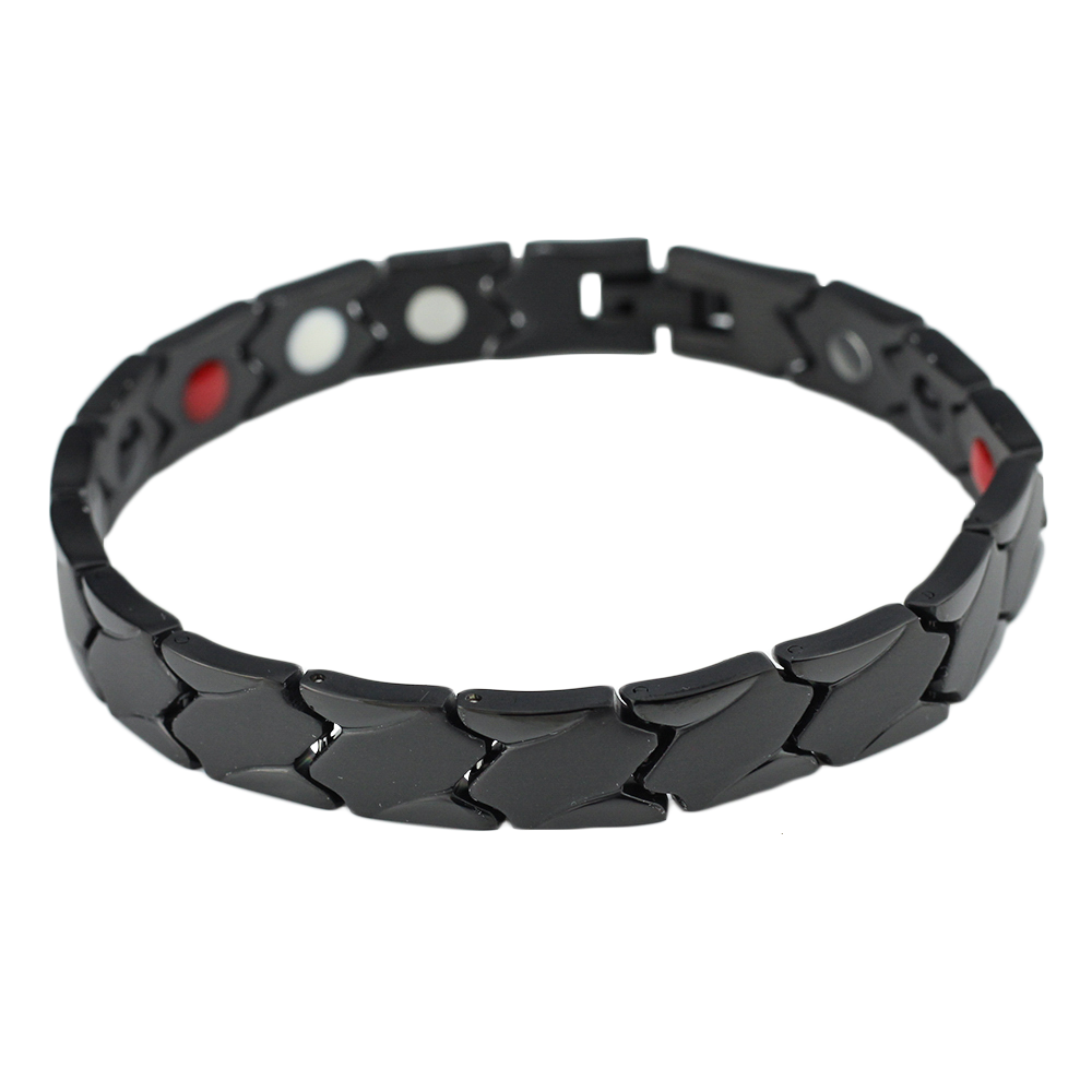 Cube Sort Titanium Magnet Armbånd