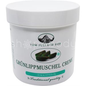 Grünlipp Muslingecreme med Eukalyptus - 250 ml.