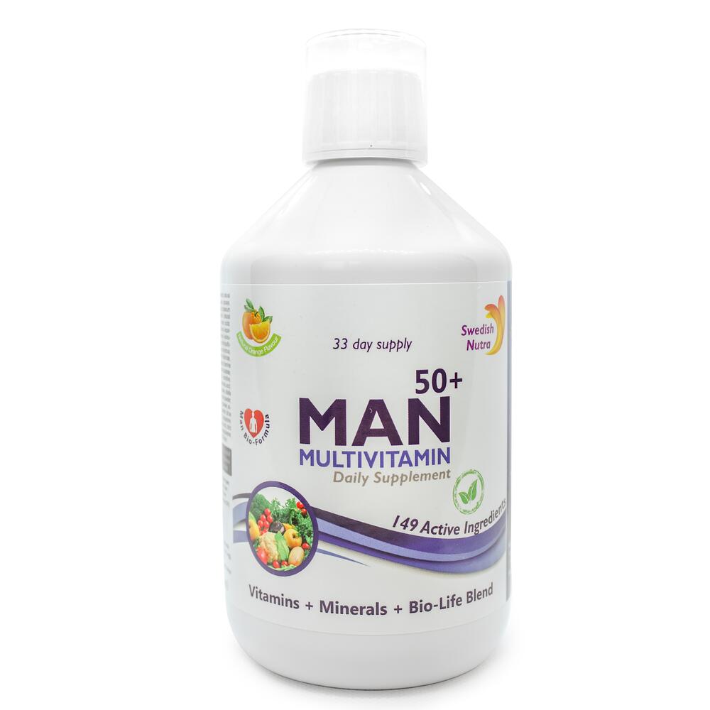 Man 50+ - Multivitamin - 500 ml.