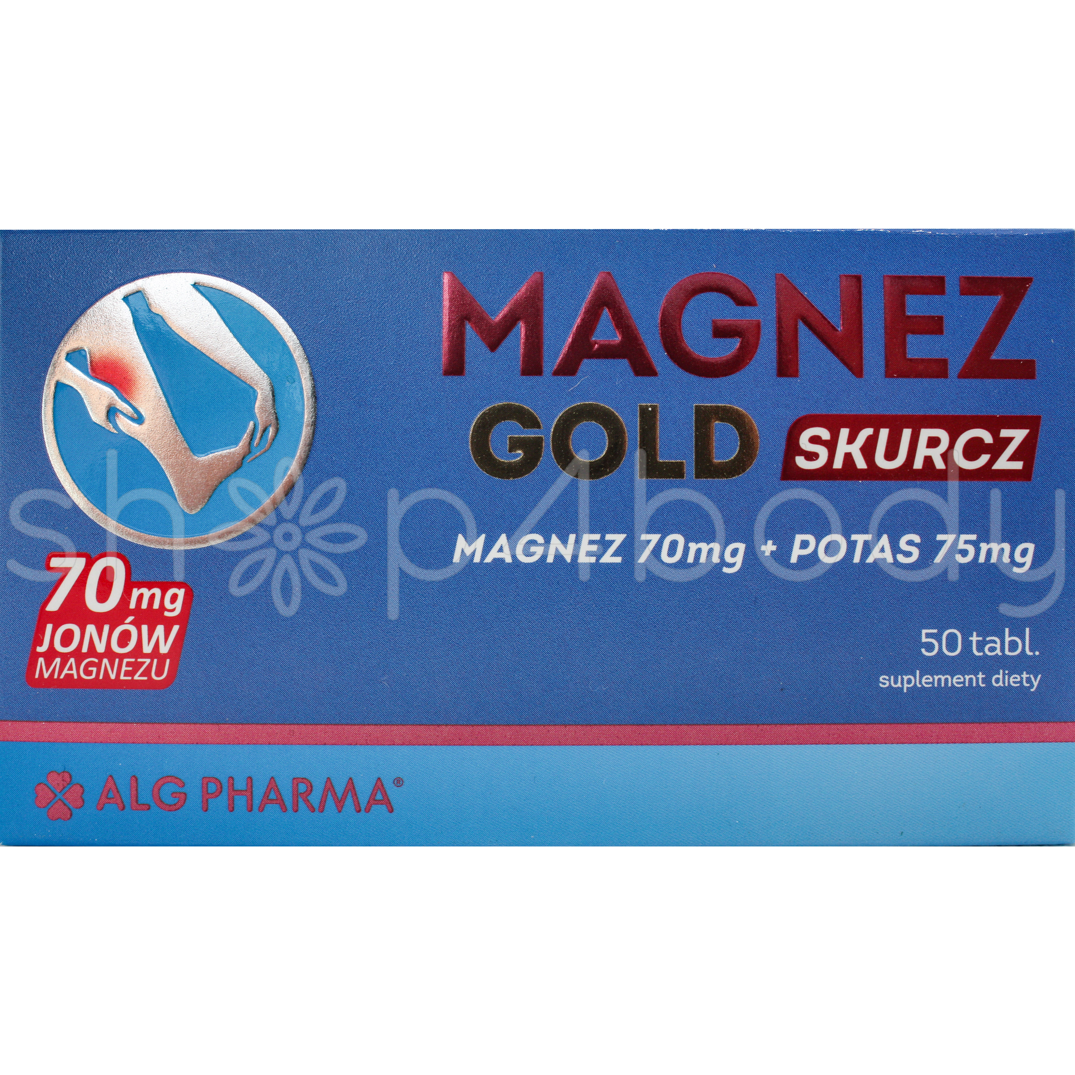 Magnez Gold Skurcz - 50 tabletter.