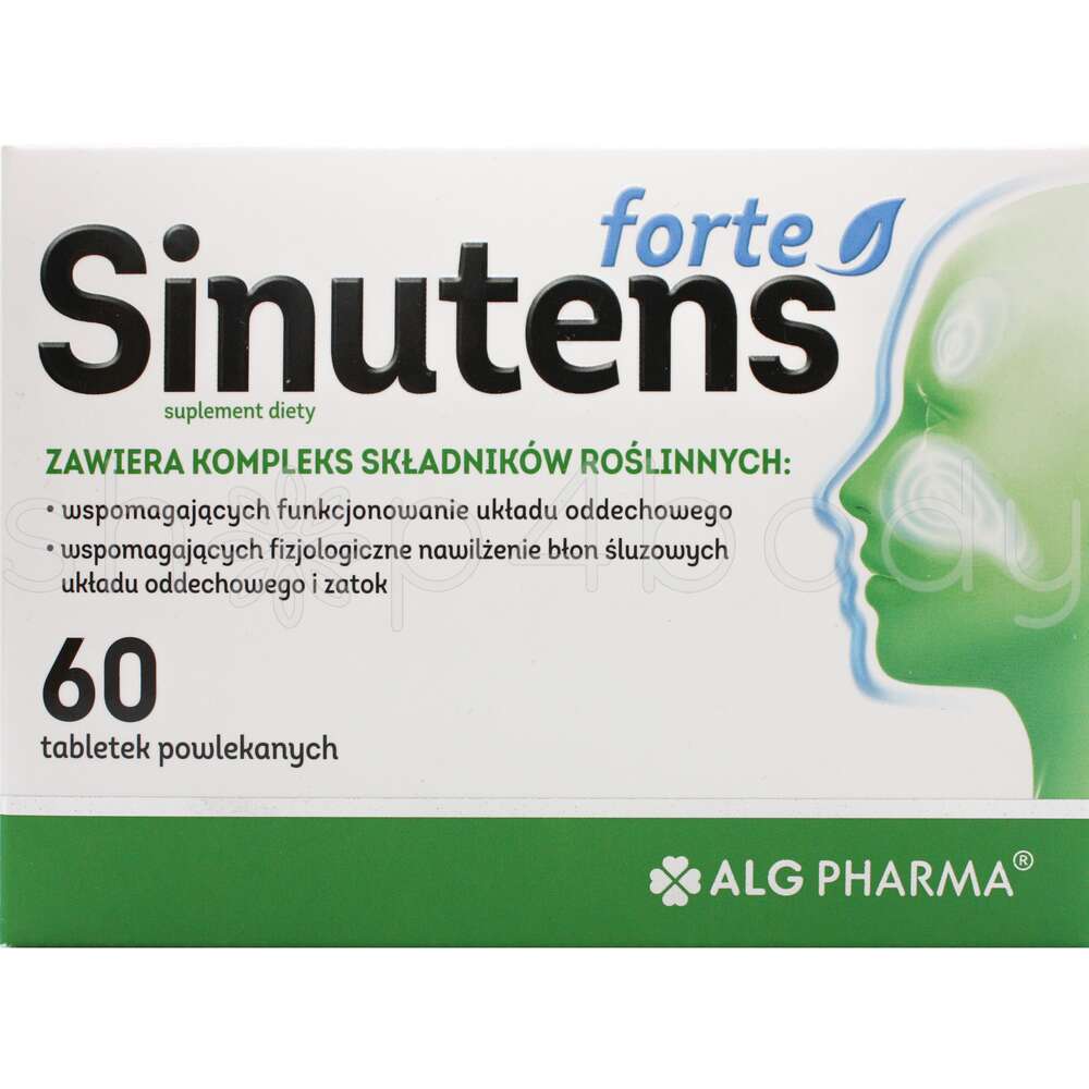 Köp Sinutens Forte - 60 tabletter.