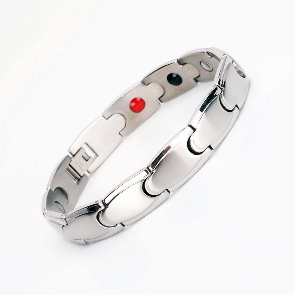 Big Puzzle Titanium Magnetarmbånd - 1 stk.