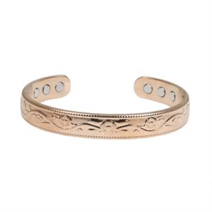 Rose kobber magnetisk armbånd