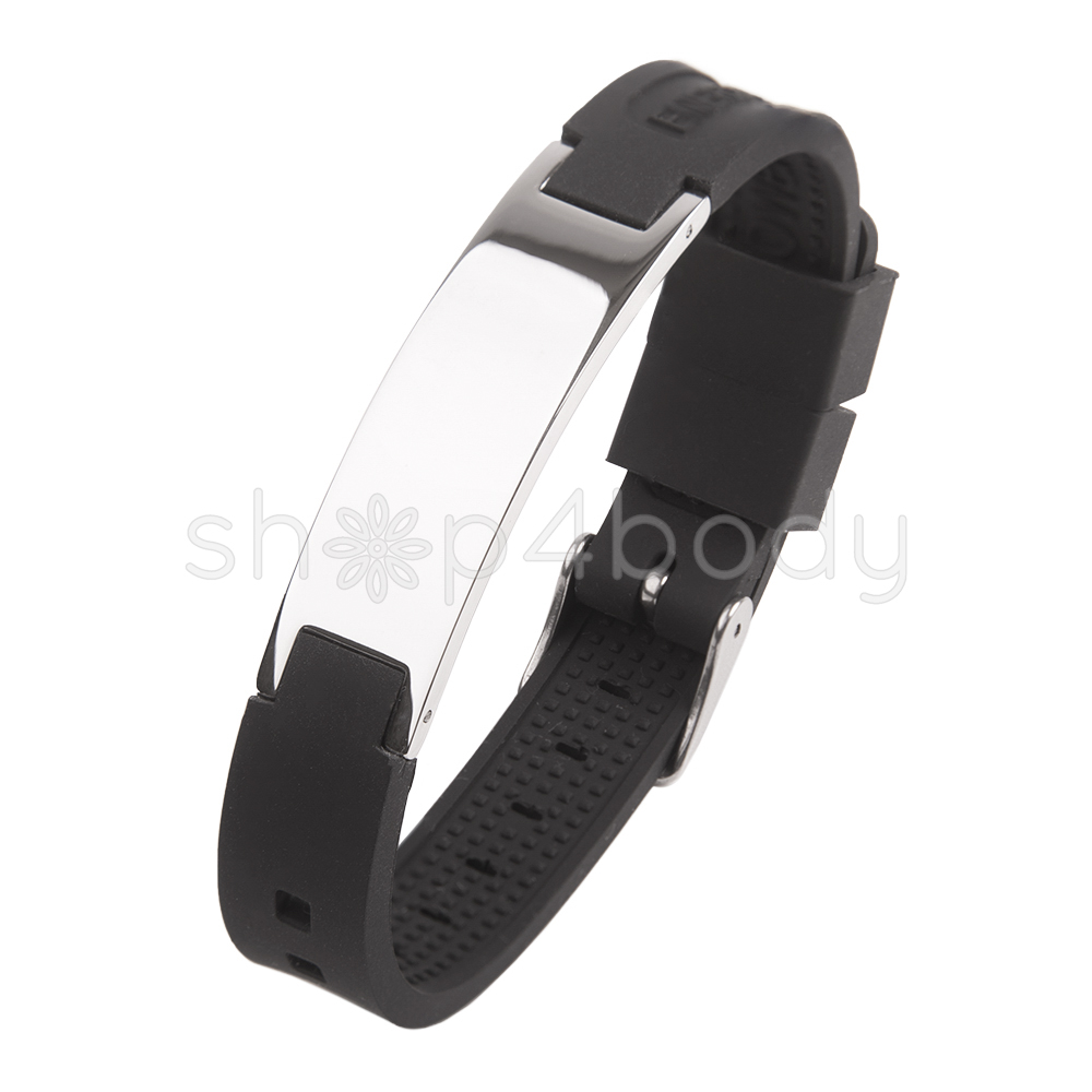 Energi Silver Magnet Armbånd