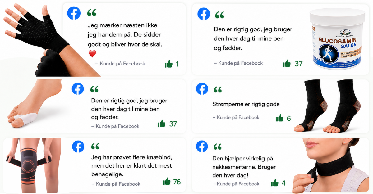 Udvalgte kommentarer fra Shop4bodys kunder