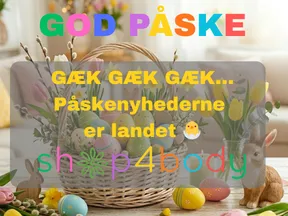 Påskenyheder hos shop4body