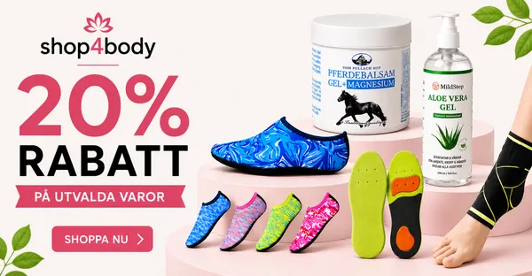 20% rabat på udvalgt varer